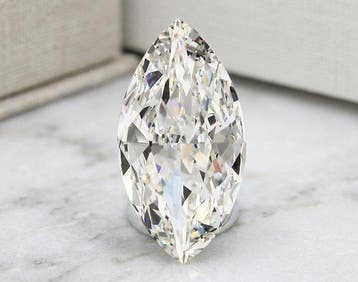 1 pcs Diamant (Natuurlijk) - 0.70 ct - Markies - E - VVS1 -, Nieuw