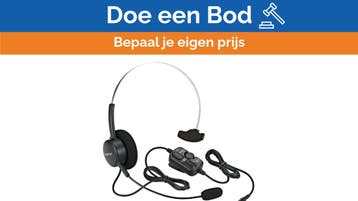Bieden: Vertex VC24 VOX | PTT headset with microphone - A08, Watersport en Boten, Ophalen of Verzenden, Nieuw, Communicatie