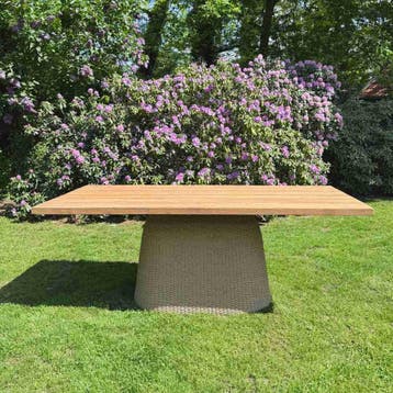 Rechthoekige tuintafel Ubud -  260x100 cm, Ophalen of Verzenden, Nieuw