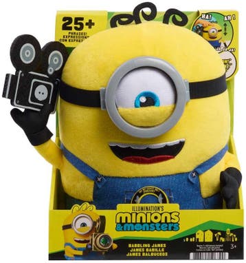 Minions pluche knuffel James 23 cm  van €41,99 voor €20,99, Ophalen of Verzenden, Nieuw