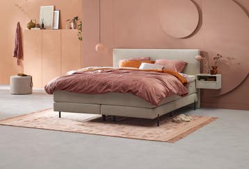 Snel leverbaar: Boxspring Home 105 - Snel leverbaar | Swiss, Huis en Inrichting, Slaapkamer | Boxsprings, Verzenden, Nieuw