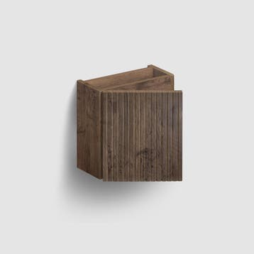 Clou Fonteinkast Verti 36x36x18 cm Donker Eiken Links, Doe-het-zelf en Verbouw, Sanitair, Ophalen of Verzenden, Nieuw, Bad