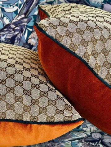 Gucci - Nieuwe set van twee - Kussen