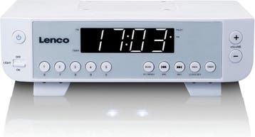 Radio - FM / AM - met Bluetooth - Keukenradio - Lenco - KCR-, Audio, Tv en Foto, Radio's, Verzenden, Zo goed als nieuw