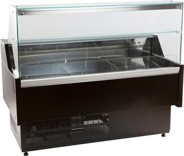 Combisteel Koeltoonbank Zwart | Oscar | +1°c/+10°c | 1584x81, Ophalen of Verzenden, Nieuw