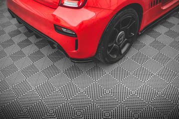 Maxton Diffuser splitters (zijkant) Abarth 595 Mk1 Facelift, Verzenden