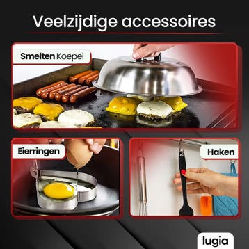Lugia 34-delige BBQ Accessoires Set met tas, Ophalen of Verzenden, Nieuw, Lugia