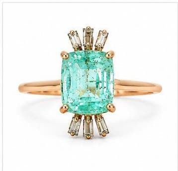 Zonder minimumprijs - Ring - 14 karaat Roségoud, 1,53 gram, Nieuw