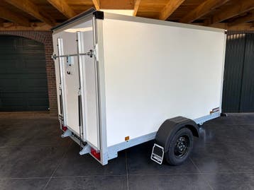 PowerTrailer aanhanger 257x157x150cm 750kg nieuw met klep!, Ophalen, Nieuw