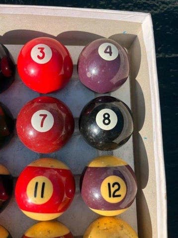 1980 - Biljartballen, Nieuw