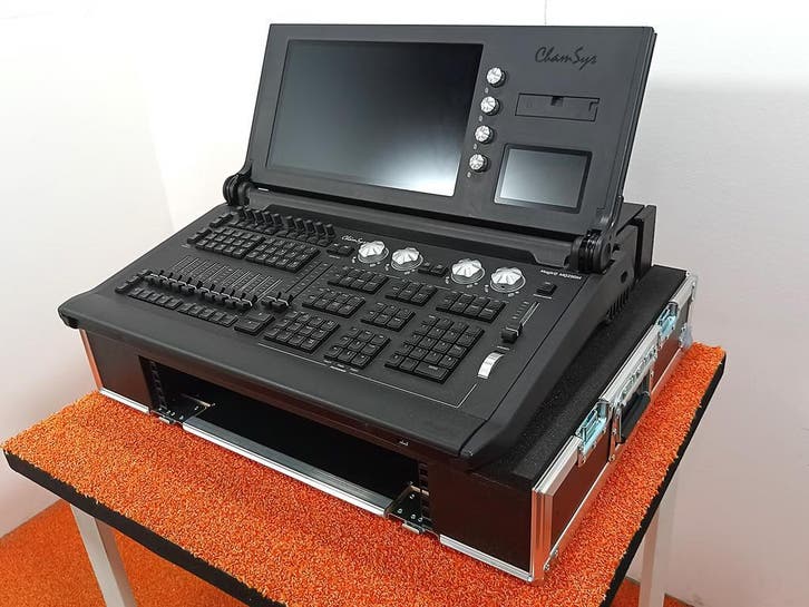 Flightcase 3-delig Chamsys MQ250M lichttafel, Muziek en Instrumenten, Licht en Laser, Nieuw