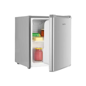 Scooby mini-koelkast | Zilver Metallic | JouwKlimaatkast, Zonder vriesvak, Refurbished, Ophalen of Verzenden, Minder dan 75 liter