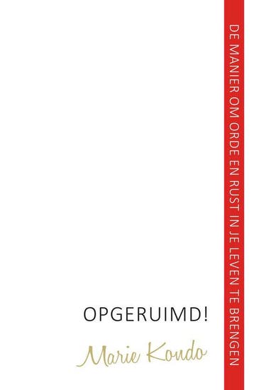 9789400505629 Opgeruimd! | Tweedehands, Boeken, Verzenden, Zo goed als nieuw, Marie Kondo