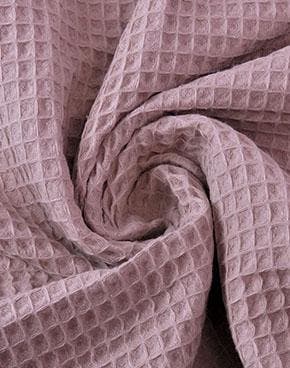 Wafel Katoen Dusty Roze, Nieuw, Roze