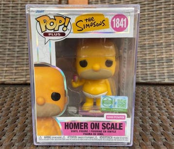 Funko - Funko Pop Funko Pop! Homer on Scale #1841 with Pop