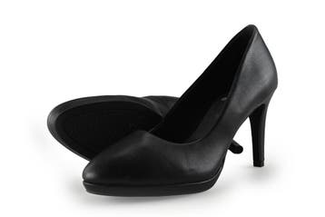 Soliver Pumps in maat 37 Zwart, Pumps, Verzenden, Zwart, Zo goed als nieuw