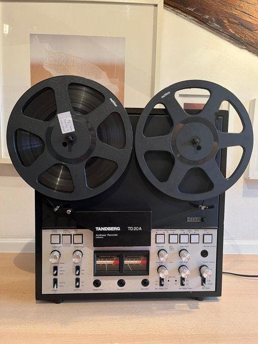 Tandberg - TD 20A Reel-to-reel deck 26 cm, Audio, Tv en Foto, Radio's