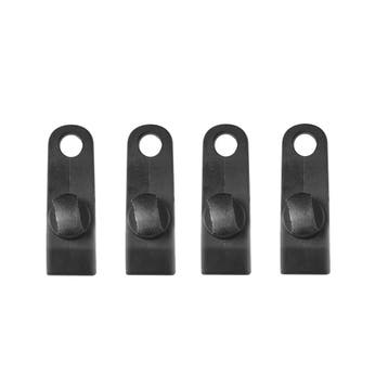 Tenttapijt clips met schroef set  4 stuks, Verzenden, Nieuw