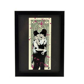 WhyCreationz (XX-XXI) - Banksy Series: Kissing Coppers