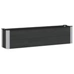 vidaXL Verhoogde plantenbak Zwart 150 x 30 x 36 cm, Verzenden, Nieuw, Minder dan 60 cm, 30 tot 60 cm