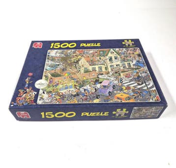 Vintage Jan van Haasteren – On Thin Ice, Jumbo-puzzel 1000, Verzenden, Gebruikt