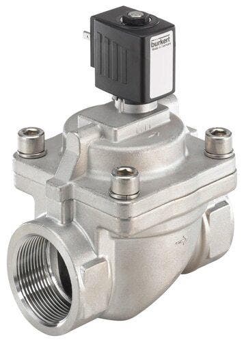 Magneetventiel G1/2 NC RVS FKM 0.5-7bar/7-102psi 24VDC, Verzenden, Nieuw