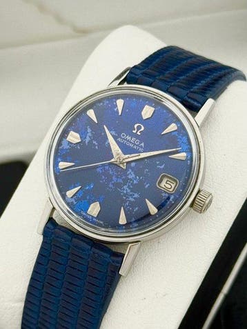 Omega - Automatic “Blue Marble” Vintage Cal.562 - 4792SC-62, Nieuw