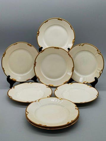 Bord - Zeh Scherzer Bavaria Porzellan Teller Set – Elegantes