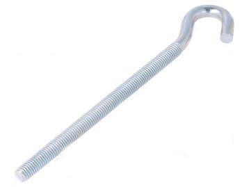 M8 Bout met haak - 160mm, Ophalen of Verzenden, Nieuw, 100 tot 250 mm, Bouten of Moeren