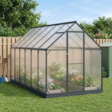 vidaXL Tuin Serre 183,5 x 363,5 x 207 cm, Verzenden, Nieuw