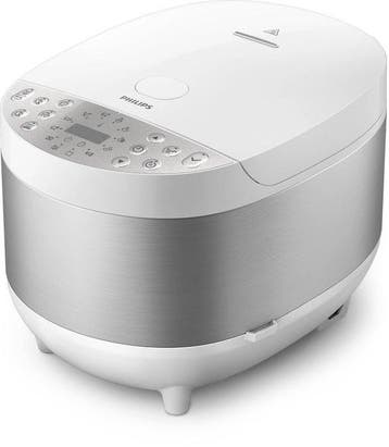 Philips HD4713/40 multi cooker 5 l 980 W Zilver, Wit, Verzenden, Nieuw, Wit