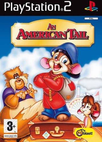 Playstation 2 An American Tail, Verzenden, Zo goed als nieuw