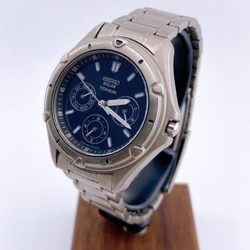 Seiko - Solar Titanium - Zonder minimumprijs - 5K23-0A10 -