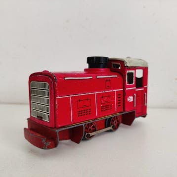 Billerbahn - Opwindbare blikken trein - 1950-1959 -, Antiek en Kunst, Antiek | Speelgoed