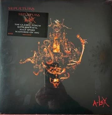 lp nieuw - Sepultura - A-Lex, Verzenden, Zo goed als nieuw, Overige formaten