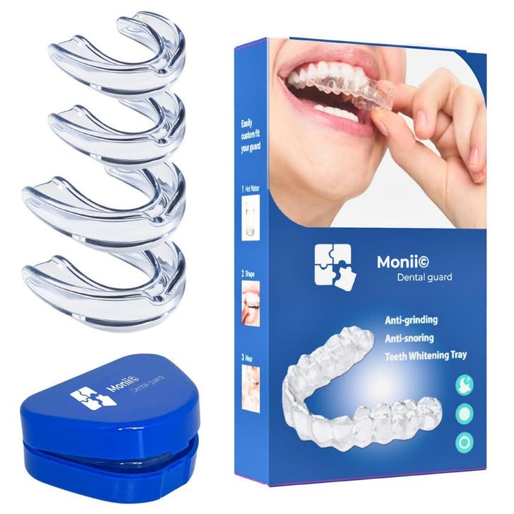 Anti Knarsbitje - 4 Stuks, 2 Maten - Geschikt Voor Elk Gebit, Sport en Fitness, Gezondheidsproducten en Wellness, Overige typen