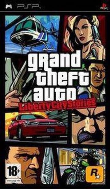 Grand Theft Auto Liberty City Stories (PSP Games), Spelcomputers en Games, Ophalen of Verzenden, Zo goed als nieuw