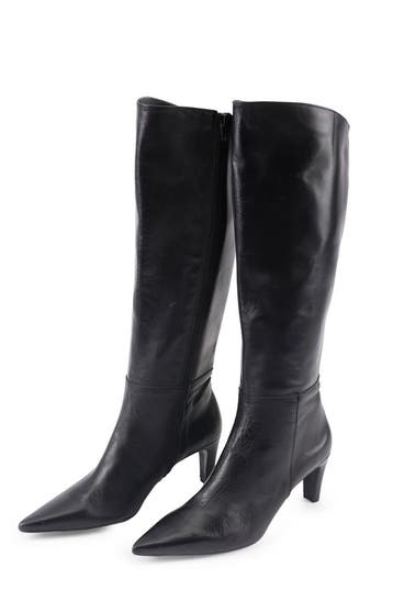 Manfield Laarzen in maat 39 Zwart, Hoge laarzen, Verzenden, Zwart, Manfield