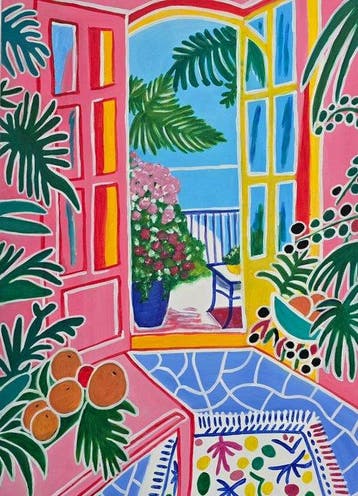 École fauve française (XX) - Refuge tropical