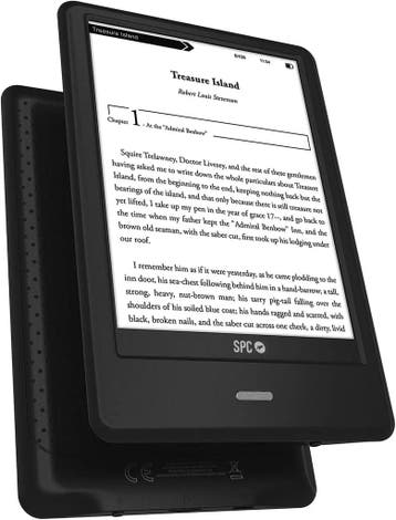 SPC Dickens Light 2 Pro - E-reader 6 Touchscreen met Lic..., Computers en Software, Verzenden, Nieuw