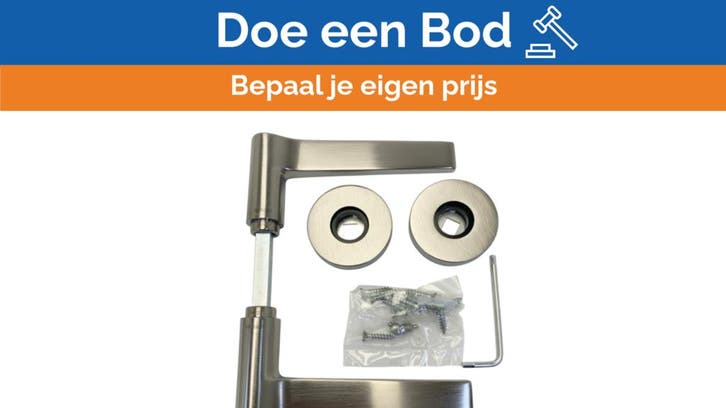 Bieden: Olivari Lama M107 Doorhandle Kit Satin, Watersport en Boten, Bootonderdelen, Kombuis en Sanitair, Nieuw, Zeilboot of Motorboot