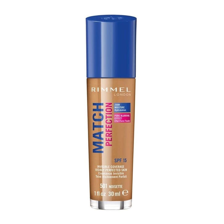 Rimmel London Match Perfection 501 Sand Beige Foundation, Sieraden, Tassen en Uiterlijk, Uiterlijk | Cosmetica en Make-up, Make-up