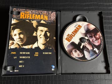 DVD The Rifleman - Gesigneerd door Johnny Crawford, Ophalen of Verzenden, Nieuw, Tv