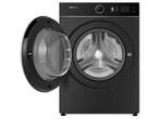Hisense - Wasmachine Voorlader - 10.5 kg - Zwart, Verzenden, Nieuw, 10 kg of meer, Minder dan 85 cm