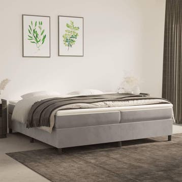 vidaXL Matrastopper 200x220x5 cm, Verzenden, Nieuw, Wit