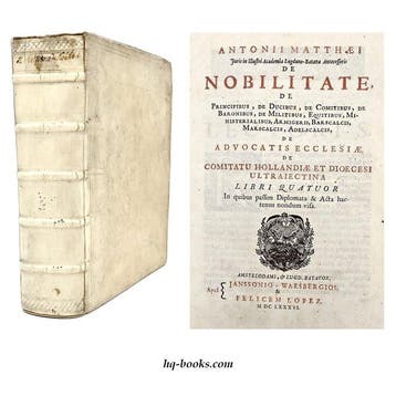 Antonius Matthaeus - De Principibus, de Ducibus, de