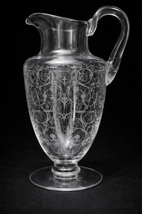 Baccarat - Kruik - Michelangelo - Kristal, Antiek en Kunst, Antiek | Glas en Kristal