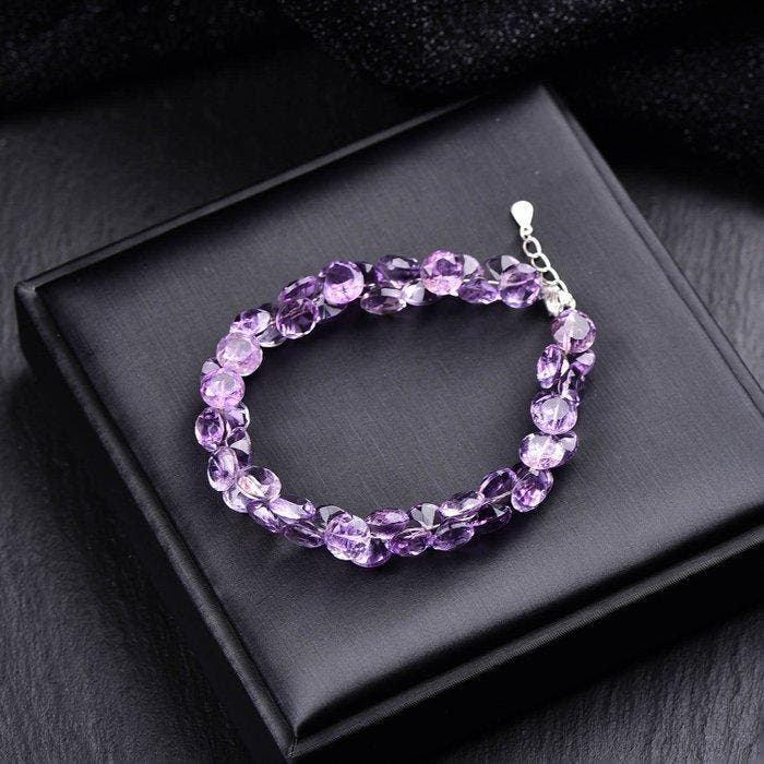 Geen reserve - ALGT-gecertificeerd - Exclusieve armband van, Verzamelen, Mineralen en Fossielen
