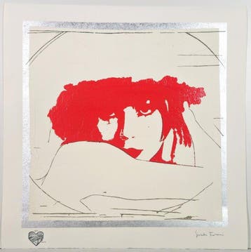 Giosetta Fioroni (1932) - Doppio liberty Rosso