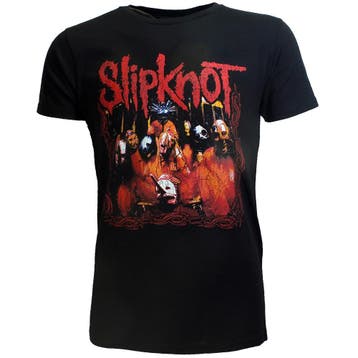 Slipknot Group Photo Band T-Shirt, Verzenden, Nieuw
